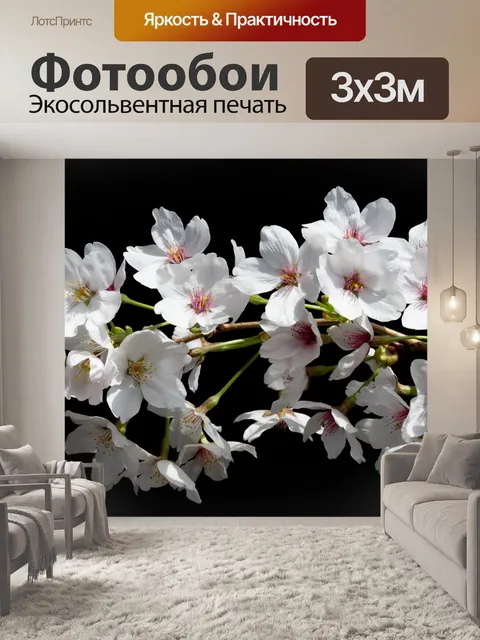 Фотообои Цветы