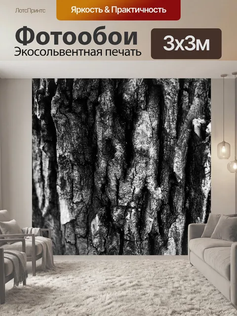 Фотообои Кора в скромной б &amp; W