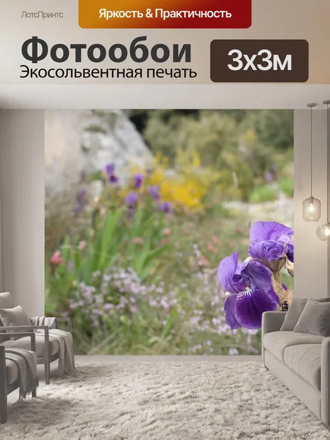 Фотообои Ирис