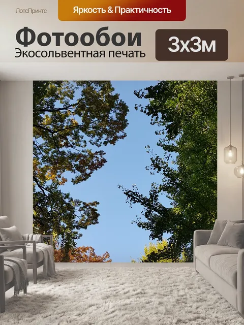 Фотообои Осенние листья