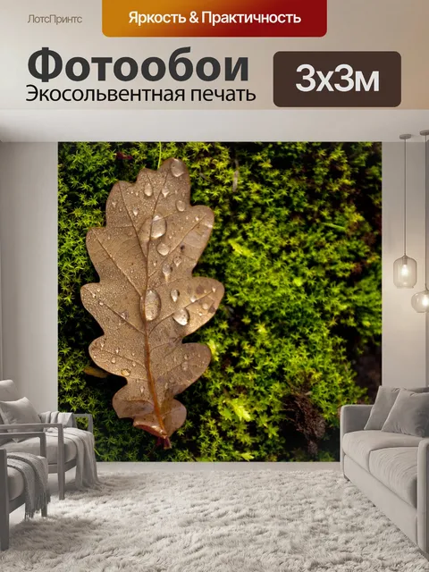 Фотообои Листья