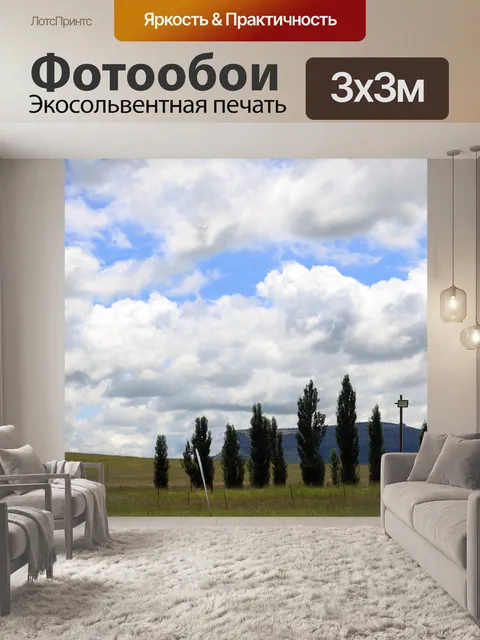 Фотообои Тополя за пределами Гаррисмита