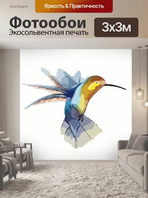 Фотообои Колибри