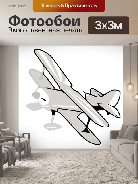 Фотообои Биплан