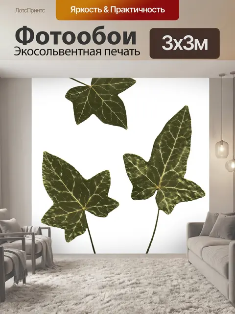 Фотообои Листья