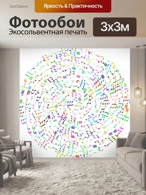 Фотообои Музыка
