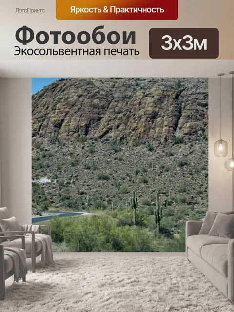 Фотообои Пустынное шоссе