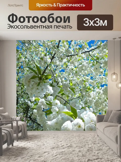 Фотообои Цветы