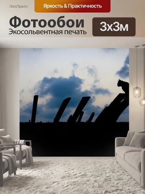Фотообои Кошка