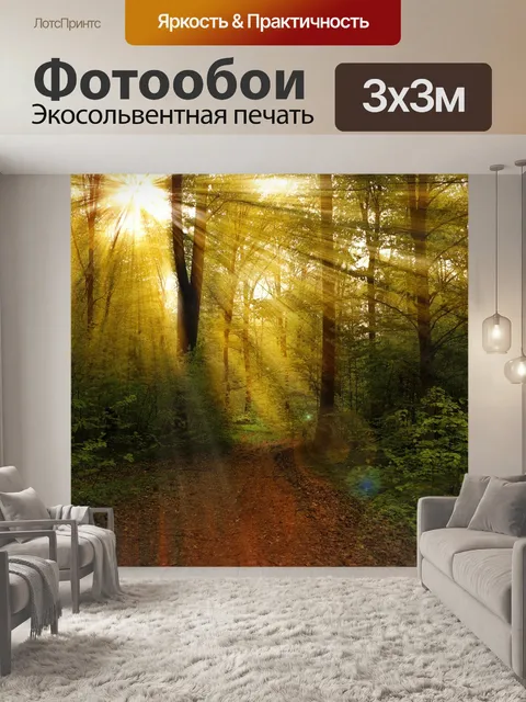 Фотообои Лучи