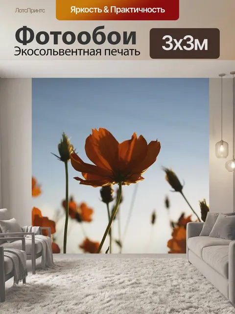 Фотообои Цветы