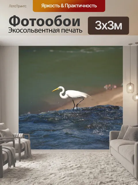 Фотообои Цапля