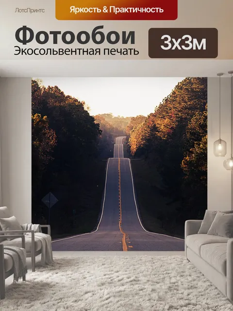 Фотообои Дорога к расстоянию