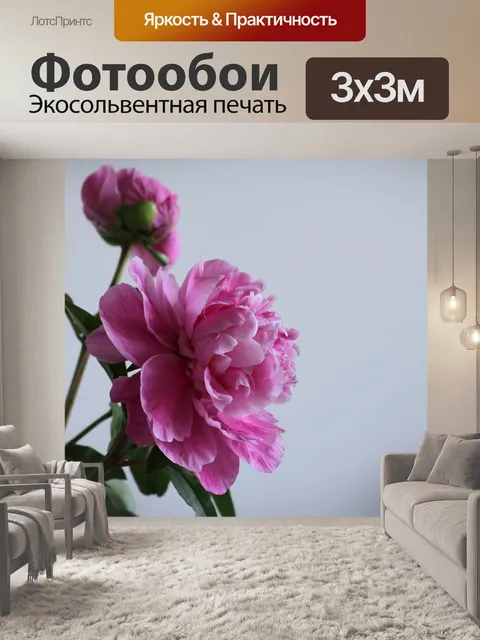Фотообои Пион