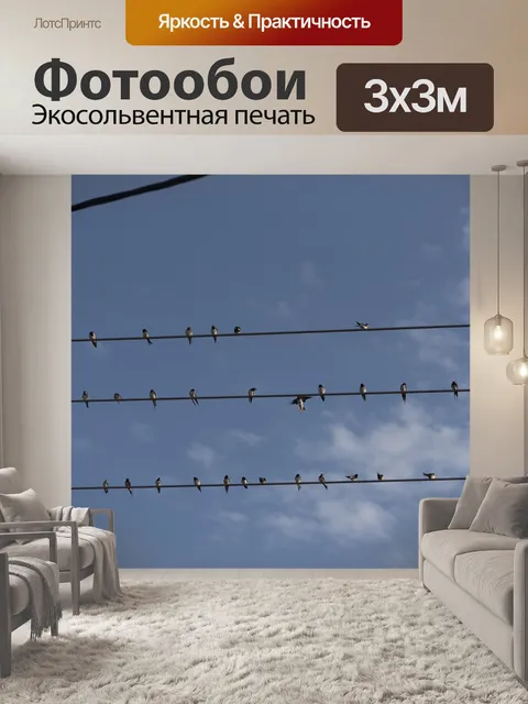 Фотообои Ласточки