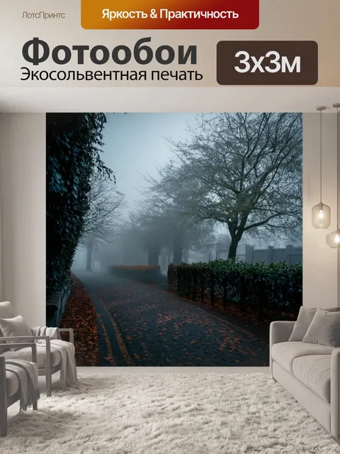 Фотообои туман в стиле викторианский