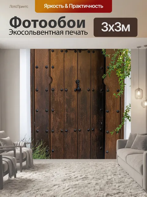 Фотообои Дверь
