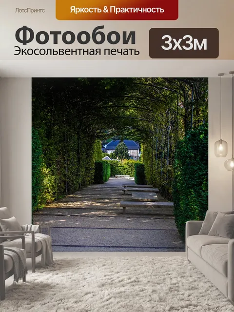 Фотообои Аллея