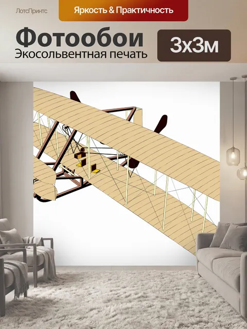 Фотообои Классический самолет