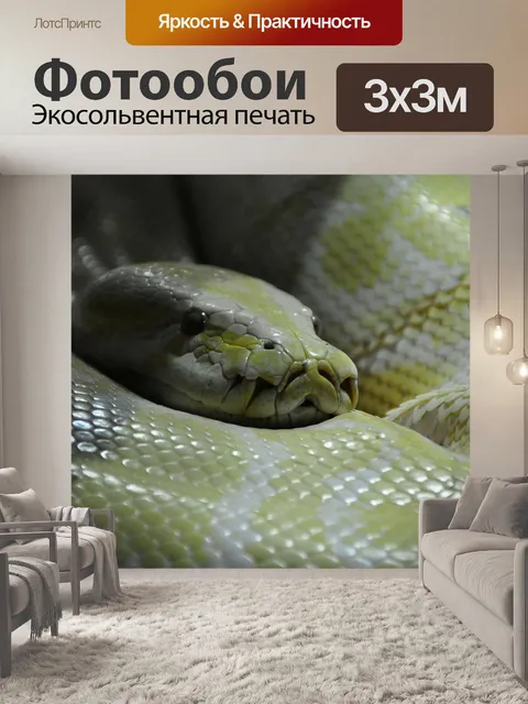 Фотообои Питон