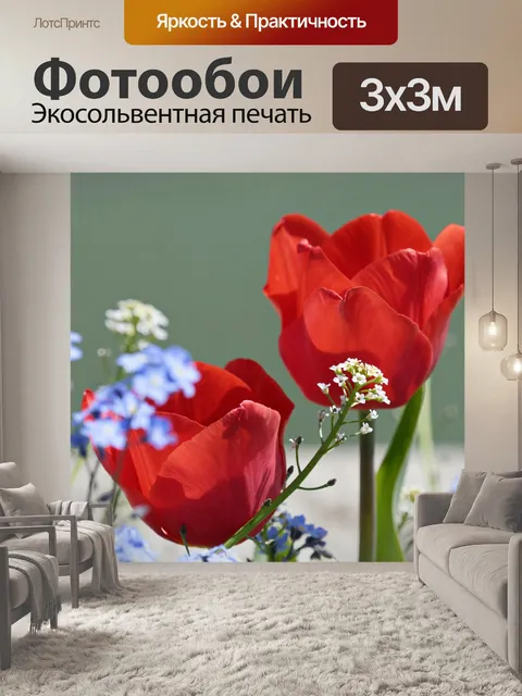 Фотообои Цветы
