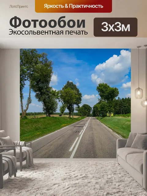 Фотообои Дорога