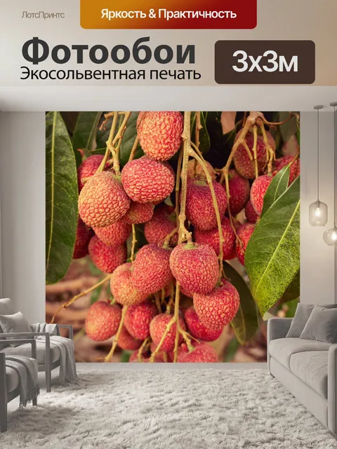 Фотообои Личи