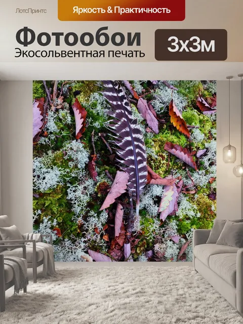 Фотообои Турция перо