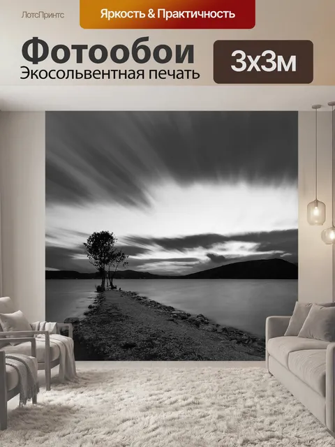 Фотообои Черно-белый
