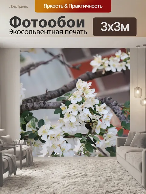 Фотообои Цветы