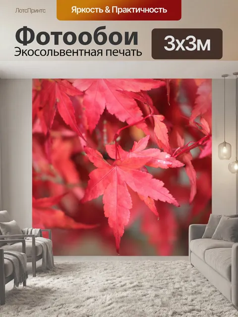 Фотообои Листья