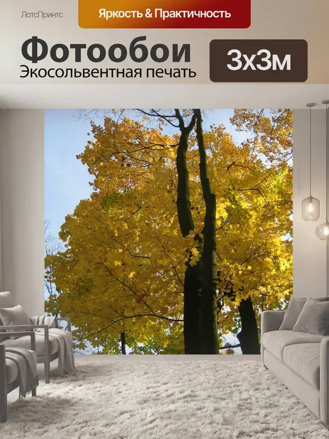 Фотообои Листья