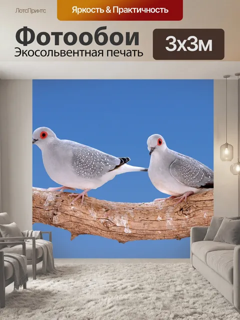 Фотообои Горлиц алмаз