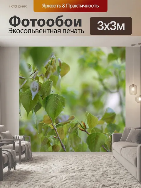 Фотообои Листья
