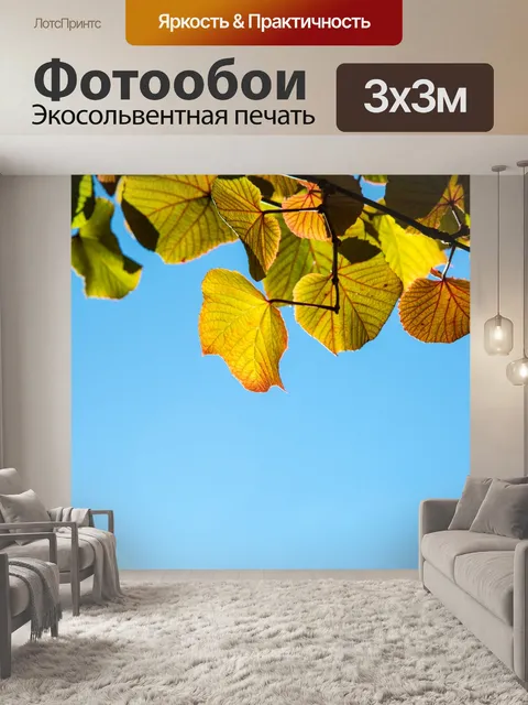 Фотообои лист