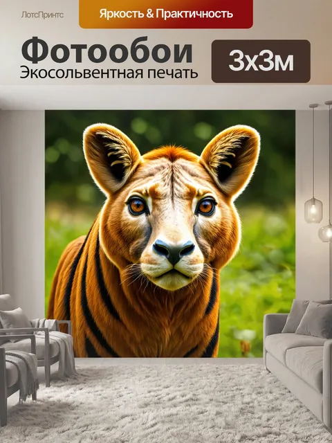 Фотообои животные в стиле фотореализм