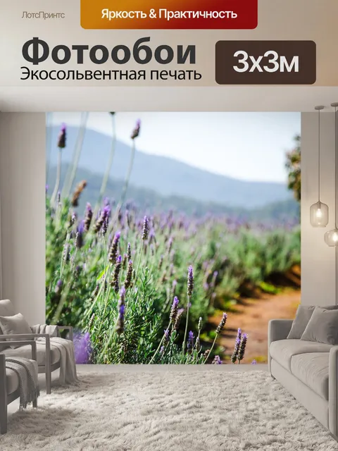 Фотообои Лаванда