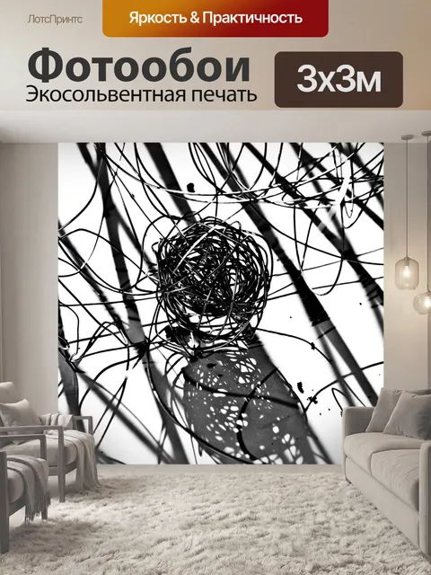 Фотообои Черно-белый