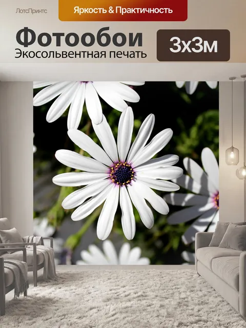 Фотообои Цветы