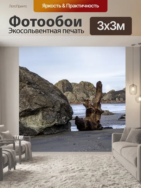 Фотообои ствол дерева коряги