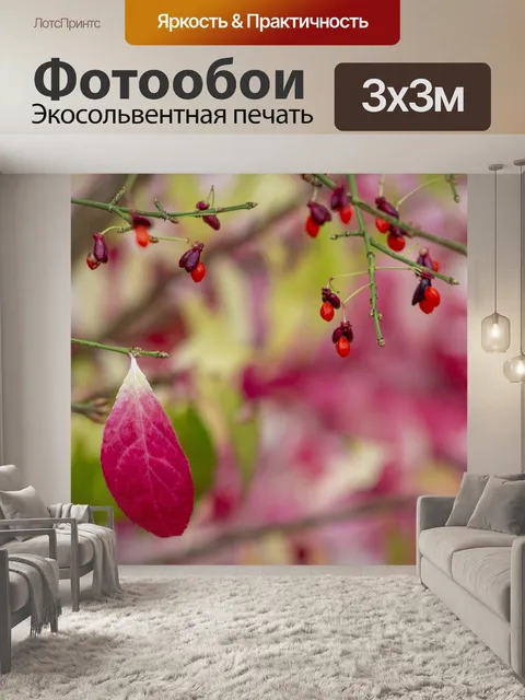 Фотообои Листья