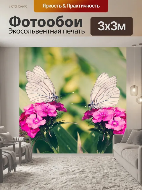 Фотообои Белые деревья