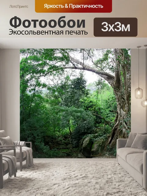 Фотообои Фа Луанг Водопад Лесопарк