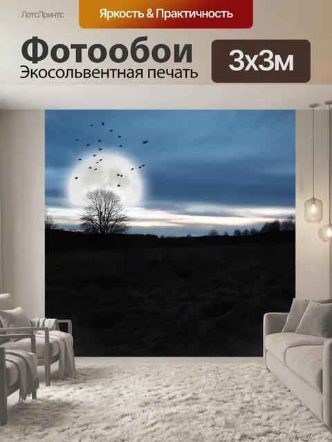 Фотообои Луна