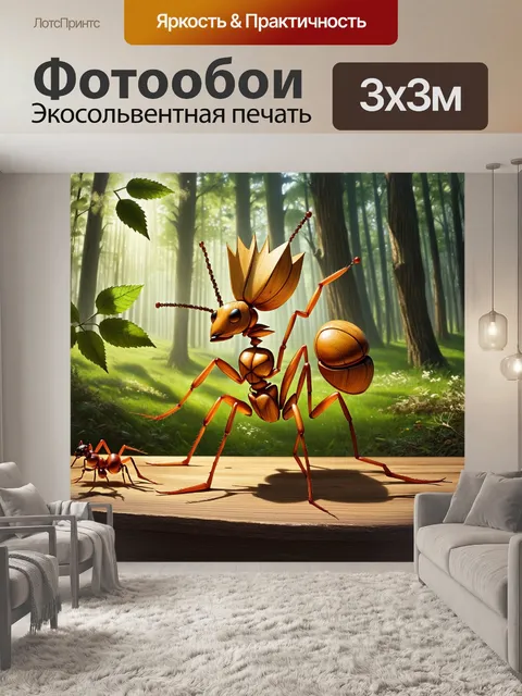 Фотообои в сердце старого леса