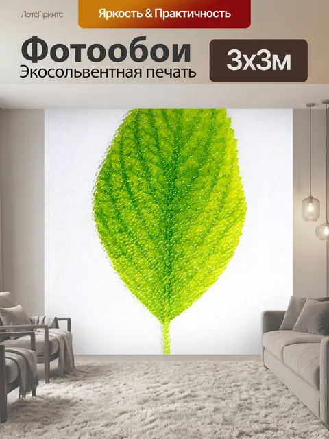 Фотообои Листья