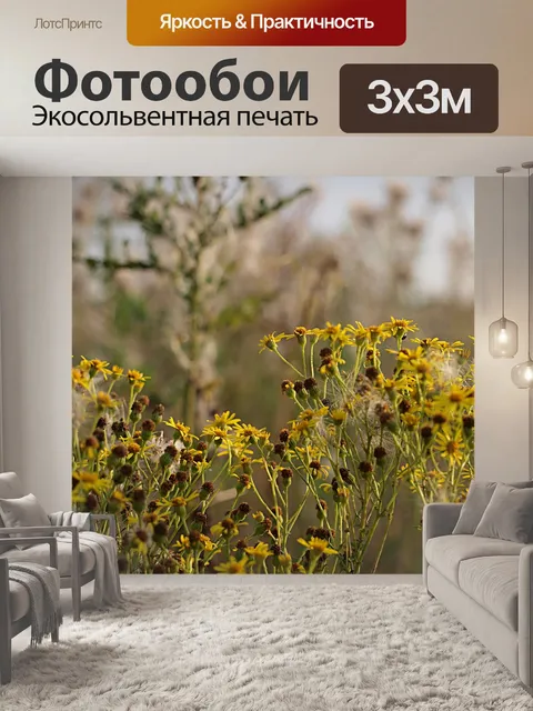 Фотообои Цветы
