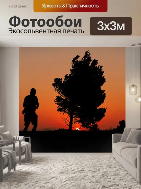 Фотообои Заход солнца