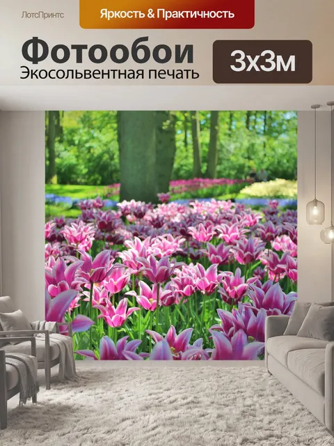 Фотообои Тюльпаны
