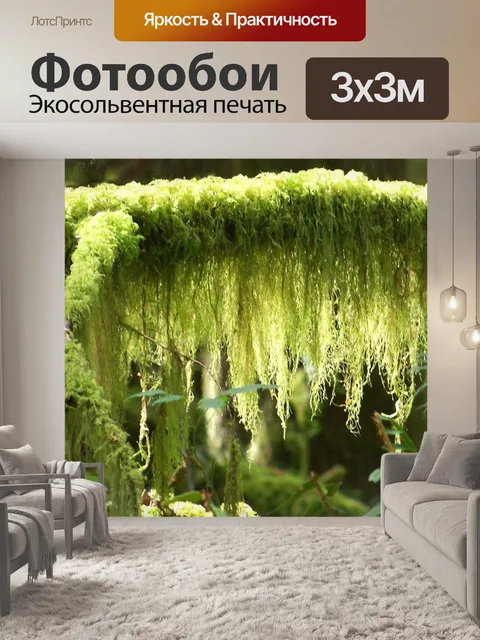 Фотообои Мох